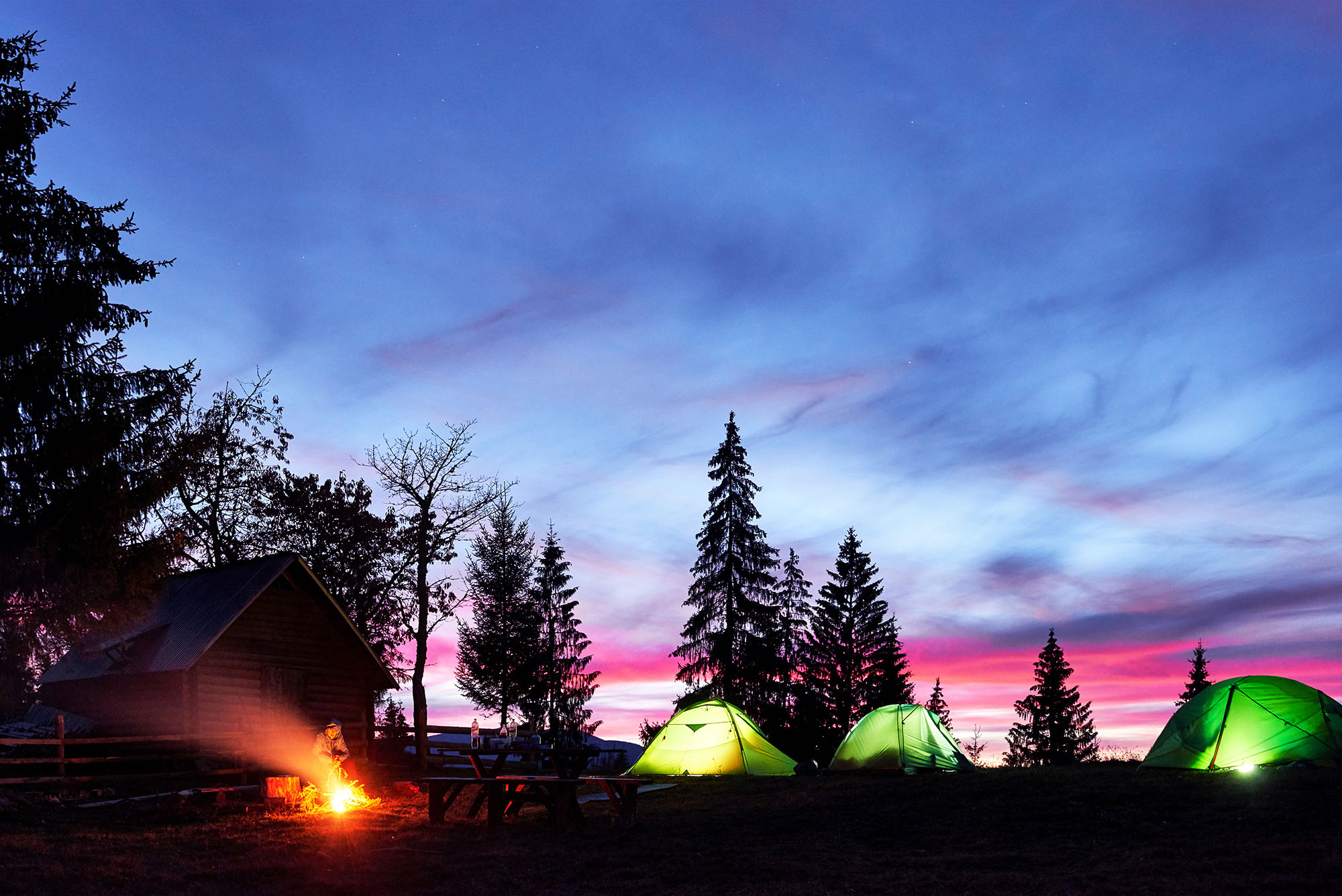 glamping in Alberta